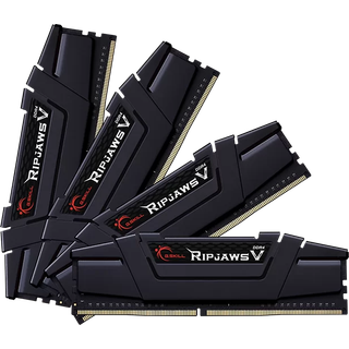 G.Skill Ripjaws V DDR4-3200 - 32GB - CL16 - Quad Channel (4 pcs) - Intel XMP - Sort