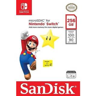 SanDisk Hukommelseskort til Nintendo Switch - 256 GB MicroSDXC