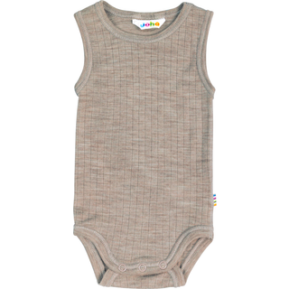Joha uld body uden ærmer beige 60
