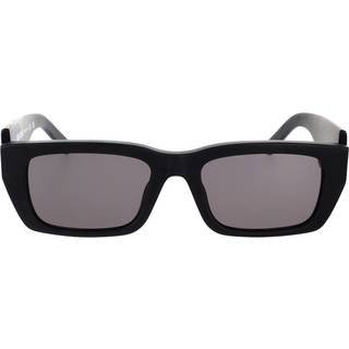 PALM ANGELS Unisex PERI002 Palm 1407 matt black Solbriller Acetat Sort Grå Firkantet
