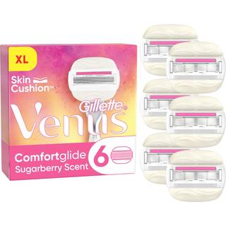 Gillette Venus Comfortglide Sugarberry Barberblade 6-pk.