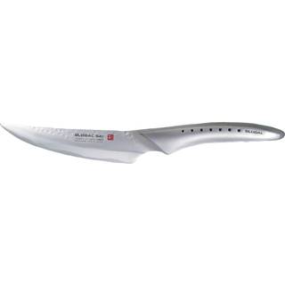 Global SAI-T03 Steakmesser 11,5 cm - Cromova 18 Sanso Stahl - Silber