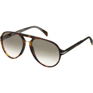 David Beckham DB 7005/S 086/9K 57 Solbriller Mænd Tortoiseshell - Dark Tortoise - 57mm