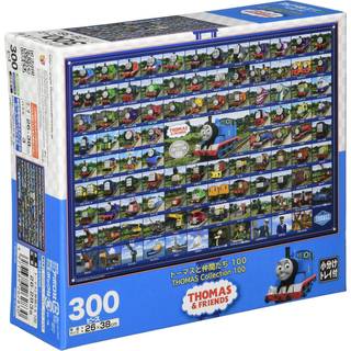????(EPOCH) Puslespil med 300 dele Thomas Tankmotoren og Friends Thomas and Friends 100 (26x38cm)