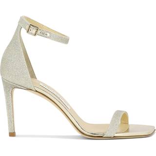 Jimmy Choo Alva 85 embellished glitter sandals - silver - EU 43