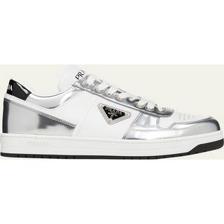 Prada Downtown leather sneakers - white - EU 43