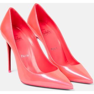 Christian Louboutin Kate 100 patent leather pumps - pink - EU 38