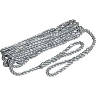 Robline fenderline 3-slået grå 2 pak 10,0 mm