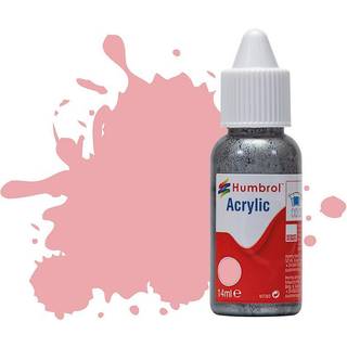 HUMBROL ACRYLIC DROPPER BOTTLE 14ML No 57 Pink Matt