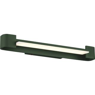 Box LED-væglampe, kan drejes, grangrøn