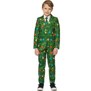 Suitmeister - Boys Christmas Green Tree Light Up L