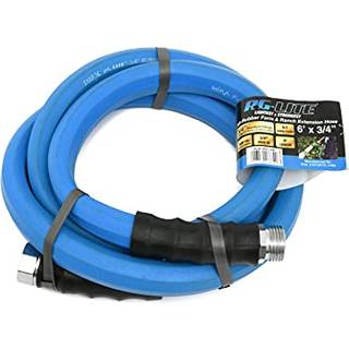 AG-LITE BSAL3406 3/4 """" X 06 'VARM/koldt vandgummi Garden Slange 100% Rummi Ultra-Light Super Strong 500 PSI 50F til 190F grader High Strength Po