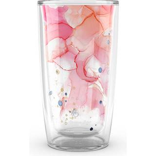 Tervis fremstillet i USA Double Walled Inkreel - Crystal Nature Collection Isoleret tumbler Cup holder drikkevarer koldt og varmt 16oz Eloise