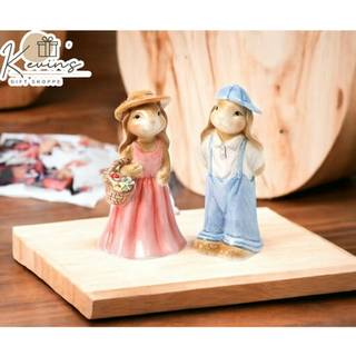 Appletree Design Barn Yard Bunny Salt and Pepper Set 4-1/8-tommer