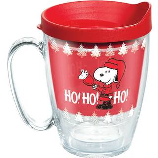 TERVIS jordn?dder ho ho juleferie lavet i USA dobbeltv?gget isoleret tumbler rejsekop holder drikkevarer koldt og varmt 16oz krus klassiker