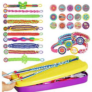 Venskabsarmbånd Making Kit Toys Alder 7 8 9 10 11 12 år gamle piger gaver ideer fødselsdagsgave til teen pige kunst og håndværk Streng producent