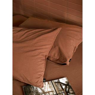 Høie Frøya sengetøj 140x220/60x63 cm terracotta