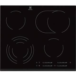 Electrolux HOC650F Keramisk Kogeplade - Farve: Sort