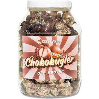 Chokokugler Vanilleknas 6 x 1 kg Brun/champagne