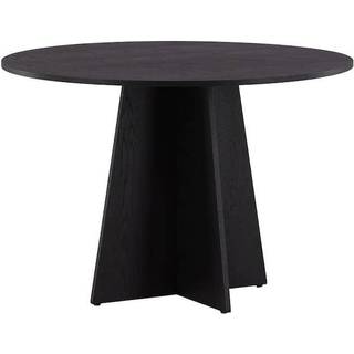 Venture Design Bootcut spisebord Sort 110 cm