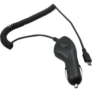 Billaddare, mikro-USB til mobil/smartphone (1A)