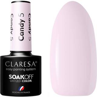 Claresa SoakOff UV/LED Color Candy Gel neglelak Skygge 5 5 g - 5 g