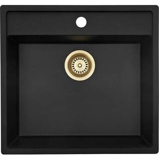 Lavabo Jupiter 60 komposit vask med kurveventil i messing 532x502 mm