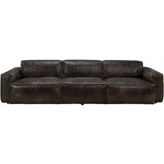Artwood, Buddy 4-pers. Sofa Leather Fudge Artwood