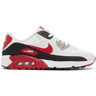Nike Golf Golfsko Air Max 90 G, hvid/sort/rød