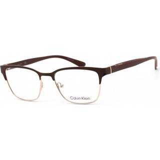 Calvin Klein Kvinde CK21125 605 Optiske stel Metal Bordeaux Firkantet