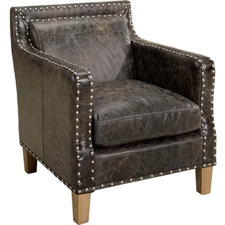 Artwood, Nizam Lænestol Leather Fudge Artwood