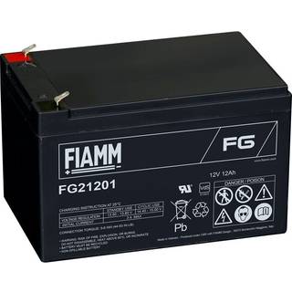 Fiamm Blybatteri 12V/12Ah Smal Terminal