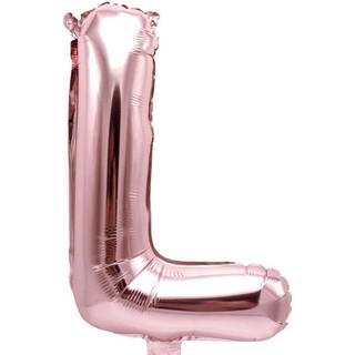 Folienballon Buchstabe rosa 36cm