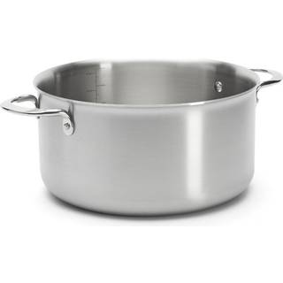 de Buyer Alchimy Bratentopf 24 cm / 5,0 L - Edelstahl-Mehrschichtmaterial - Silber