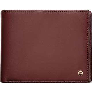 AIGNER Herren Geldbörse rot Leder