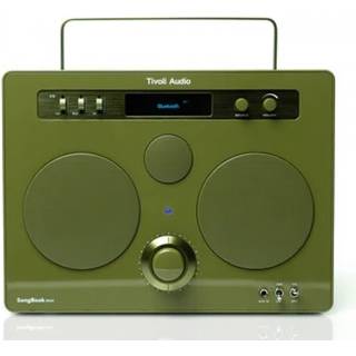 Tivoli Audio SongBook MAX, Green Analog EG/AUX In/Forforstærker - Bluetooth Højtaler
