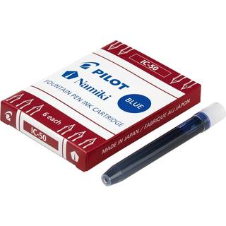 Pilot IC50 Blækpatron til fyldepen | Blå | 6 stk.