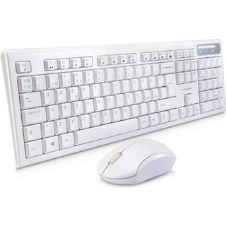 Andersson trådløst tastatur og mus med stille knapper