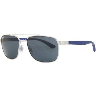 Ray - Ban Mand RB3701 924387 Solbriller Stål Sølv Grå Firkantet Normal