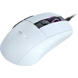 Roccat Burst Core gamingmus, hvid ➞ På lager - klar til levering og afhentning