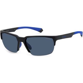 Polaroid PLD 7041/S Polarized 0VK/C3 65 Solbriller Mænd Black - Black - 65mm