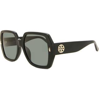 Tory Burch TY7191U Asian Fit 170987 54 Solbriller Kvinder Black - Black - 54mm