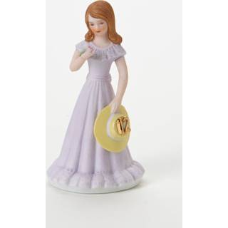 ENESCO vokser op piger brunette 12 porcel?nsfigur 5.75