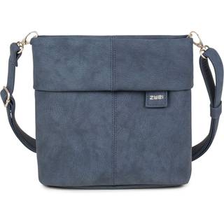 Umhängetasche Mademoiselle M8 Nubuk-Blue Blau