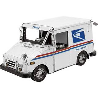 Metal Earth Fascinations USPS LLV Mail Truck 3D Metal Model Kit
