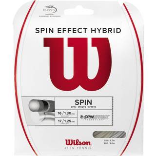 Wilson Spin Effect Hybrid Tennis String - S?t hvid