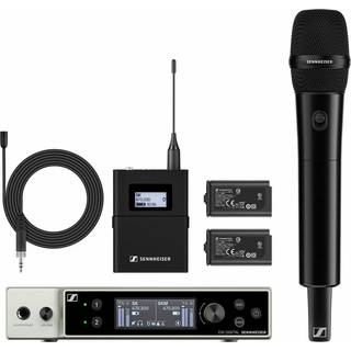 Sennheiser EW-DX MKE 2 / 835-S - Dual-Channel Digital Combo Wireless System (R1-9)