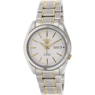 Seiko 5 SNKL47K1 Automatic Two Tone Bracelet Watch - W25470