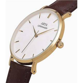 Arya Copenhagen Ethereal - Gold Brun Læder dameur