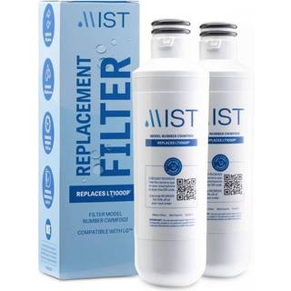 Mist LT1000P Vandfilter Udskiftning Kompatibel med LG-modeller: ADQ747935 MDJ64844601 LMXS28626D LT1000PC LT-1000PC Kenmore 46-9980 469981 (2 pak